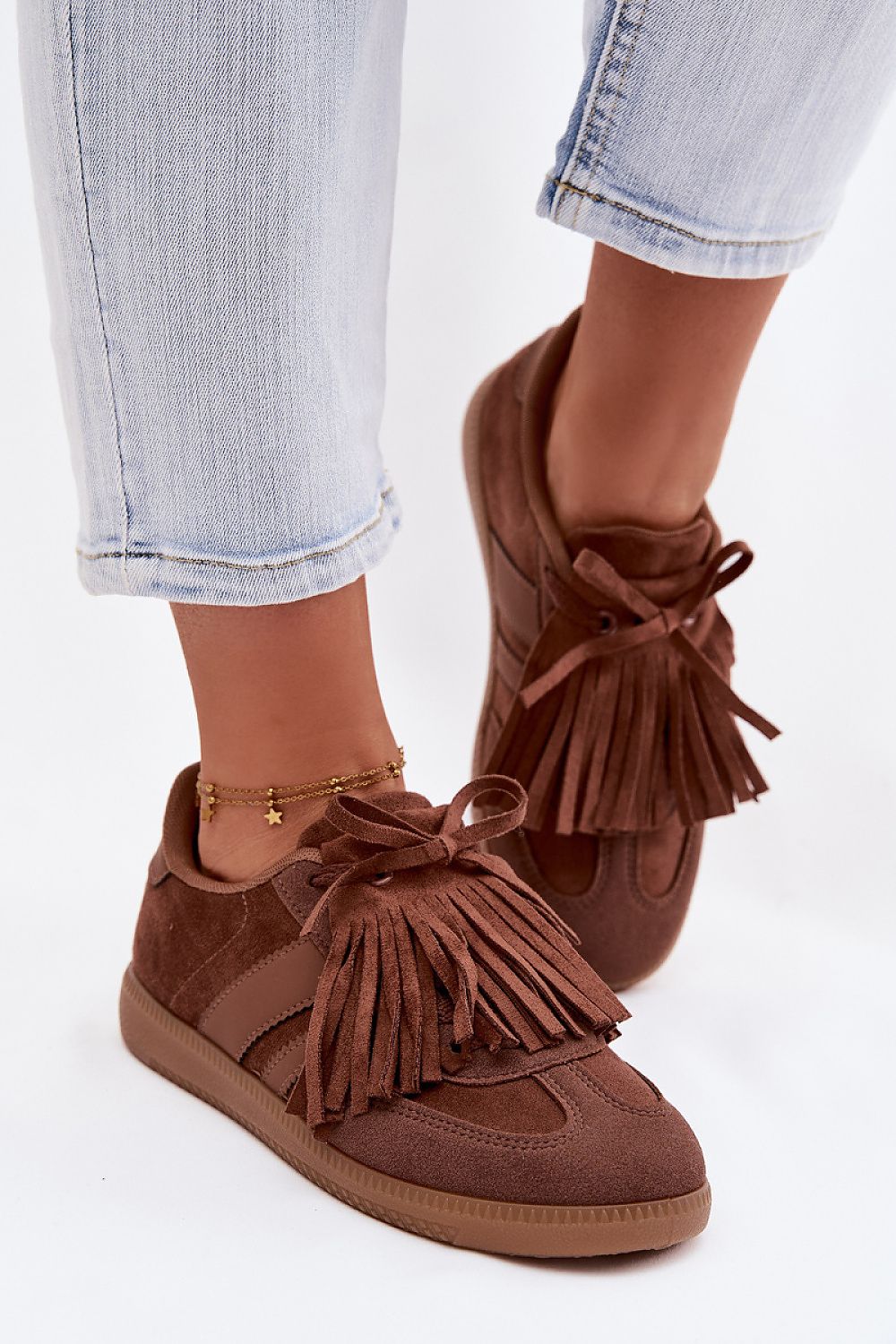  Buty Sportowe Model Dorivelle 9052 Brown - Step in style 