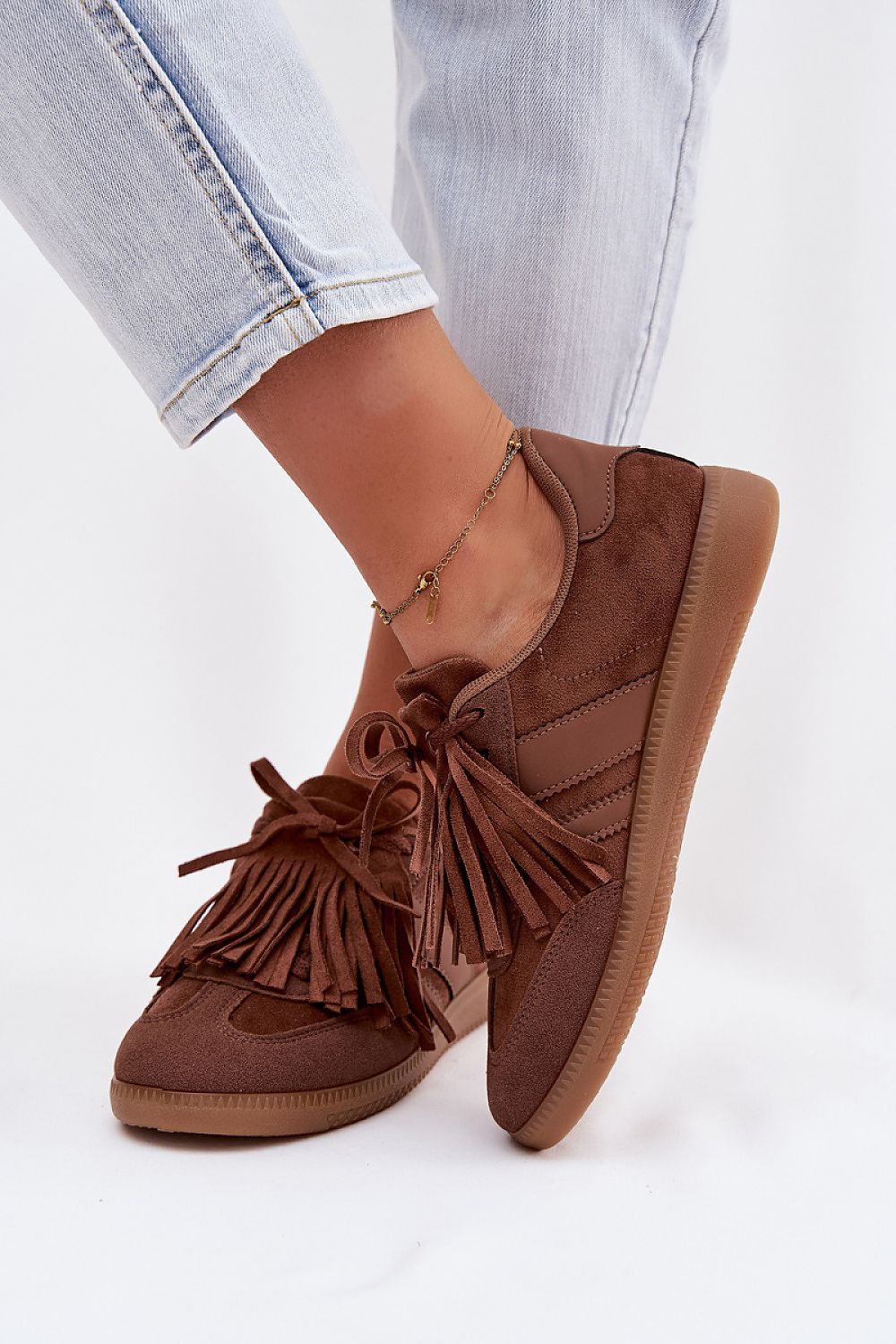   Buty Sportowe Model Dorivelle 9052 Brown - Step in style 