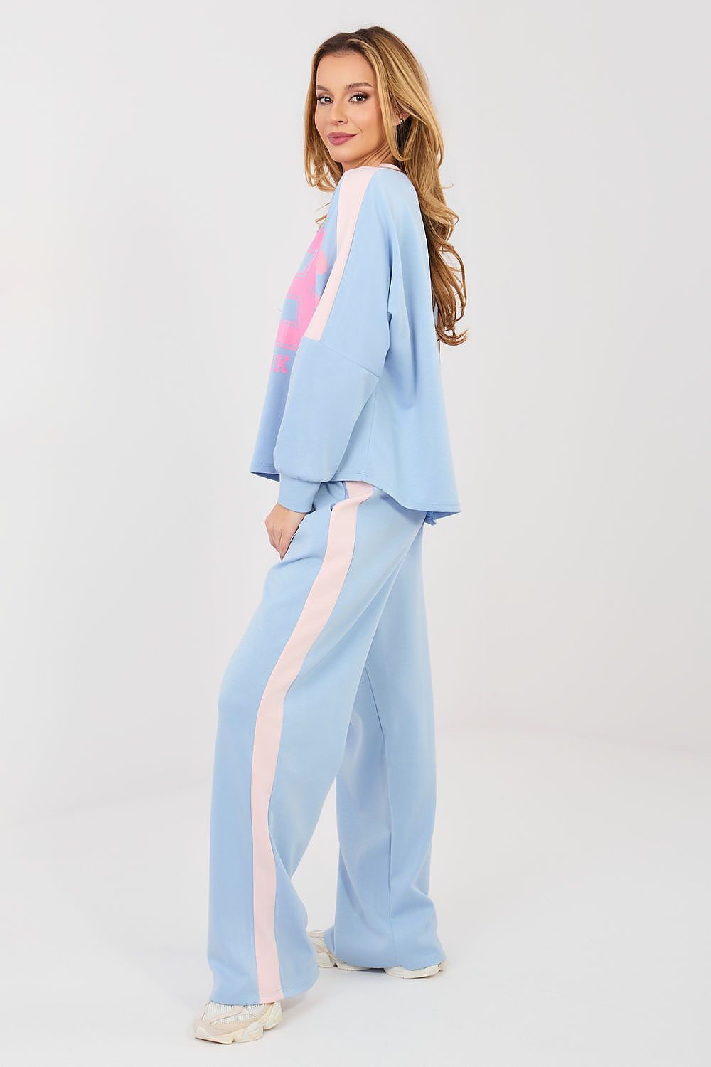  Spodnie Komplet Model IT-KMPL-22177.21P Light Blue - Rue Paris 