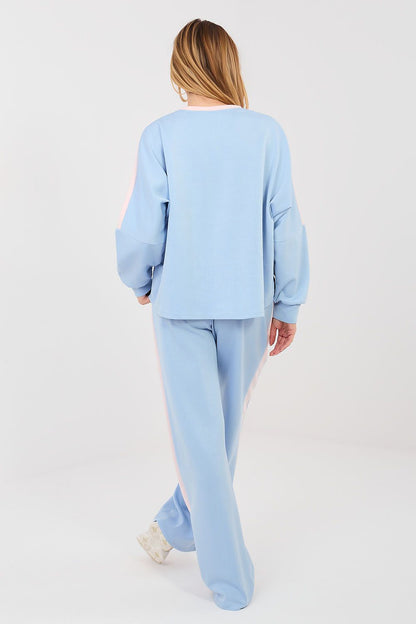  Spodnie Komplet Model IT-KMPL-22177.21P Light Blue - Rue Paris 
