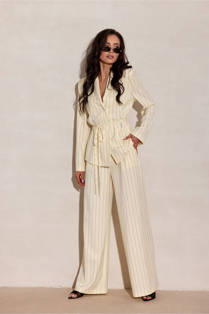  Spodnie Damskie Model Anette ZOL SPD0049 Yellow - Roco Fashion 