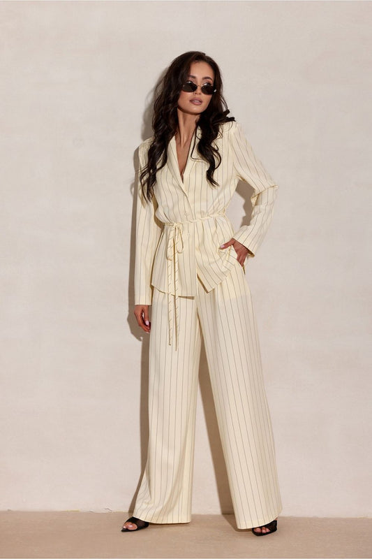  Spodnie Damskie Model Anette ZOL SPD0049 Yellow - Roco Fashion 
