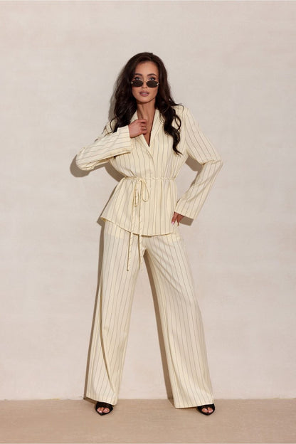  Spodnie Damskie Model Anette ZOL SPD0049 Yellow - Roco Fashion 