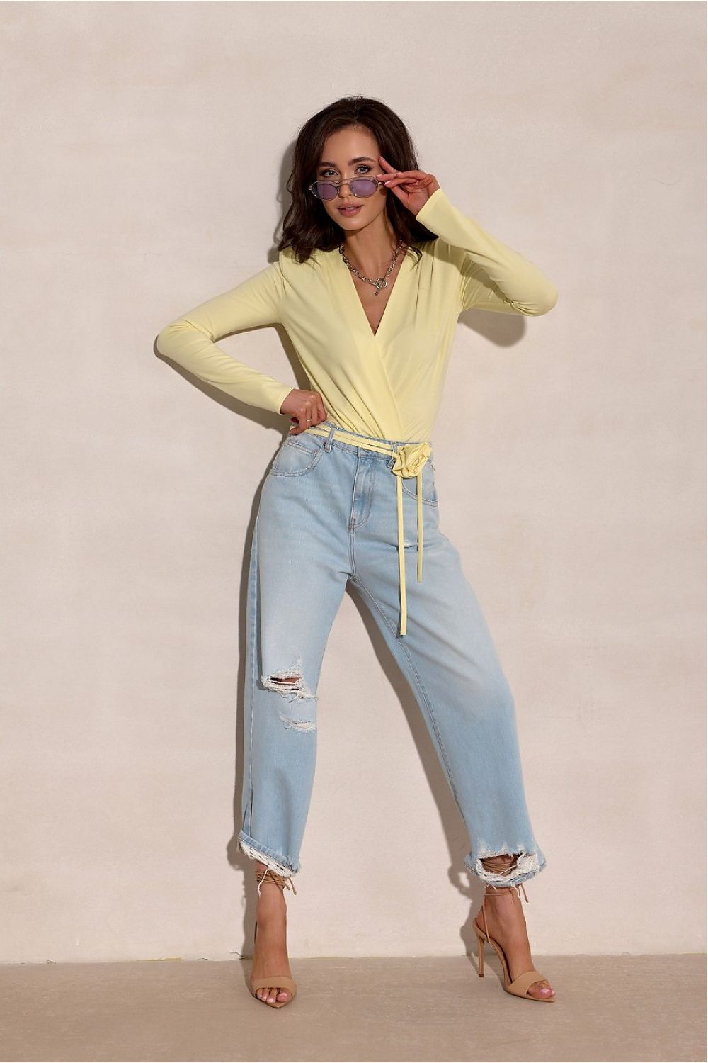   Body Model Diana ZOL BLU0222 Yellow - Roco Fashion 