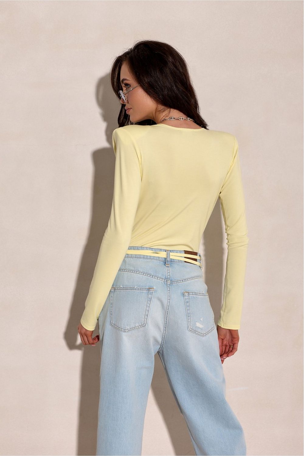   Body Model Diana ZOL BLU0222 Yellow - Roco Fashion 