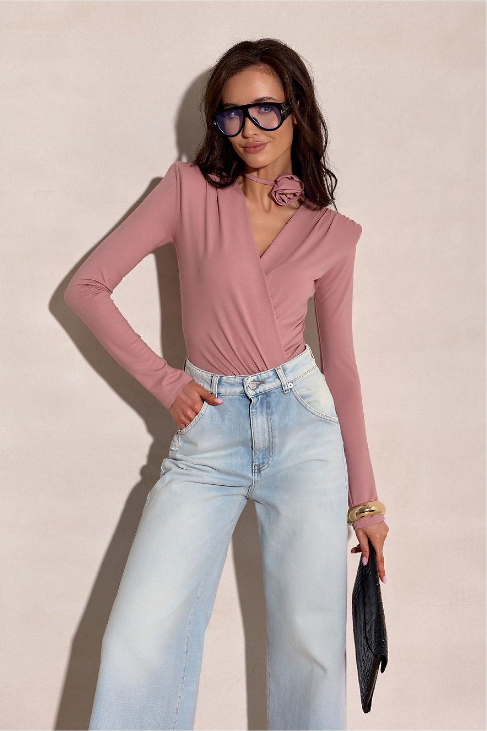   Body Model Diana ROC BLU0222 Dark Pink - Roco Fashion 