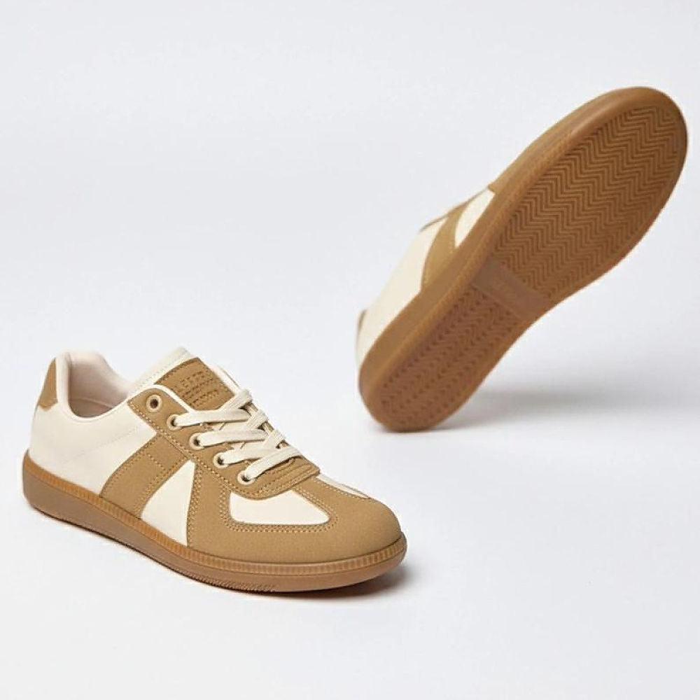   Buty Sportowe Model Valentine 881215-2 Brown_Beige - Solea 