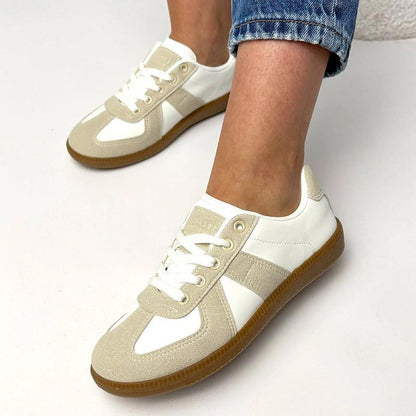   Buty Sportowe Model Valentine 881215-3 White/Beige - Solea 