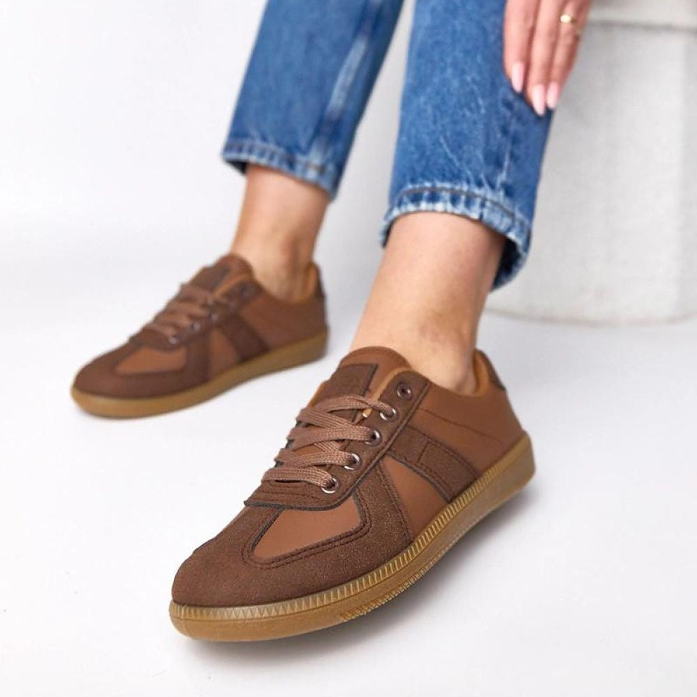    Buty Sportowe Model Valentine 881215-5 Brown - Solea 