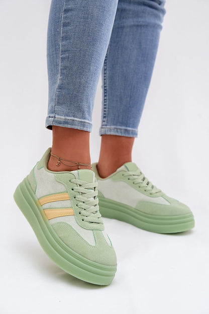   Buty Sportowe Model Galleria A021 Green - Step in style 