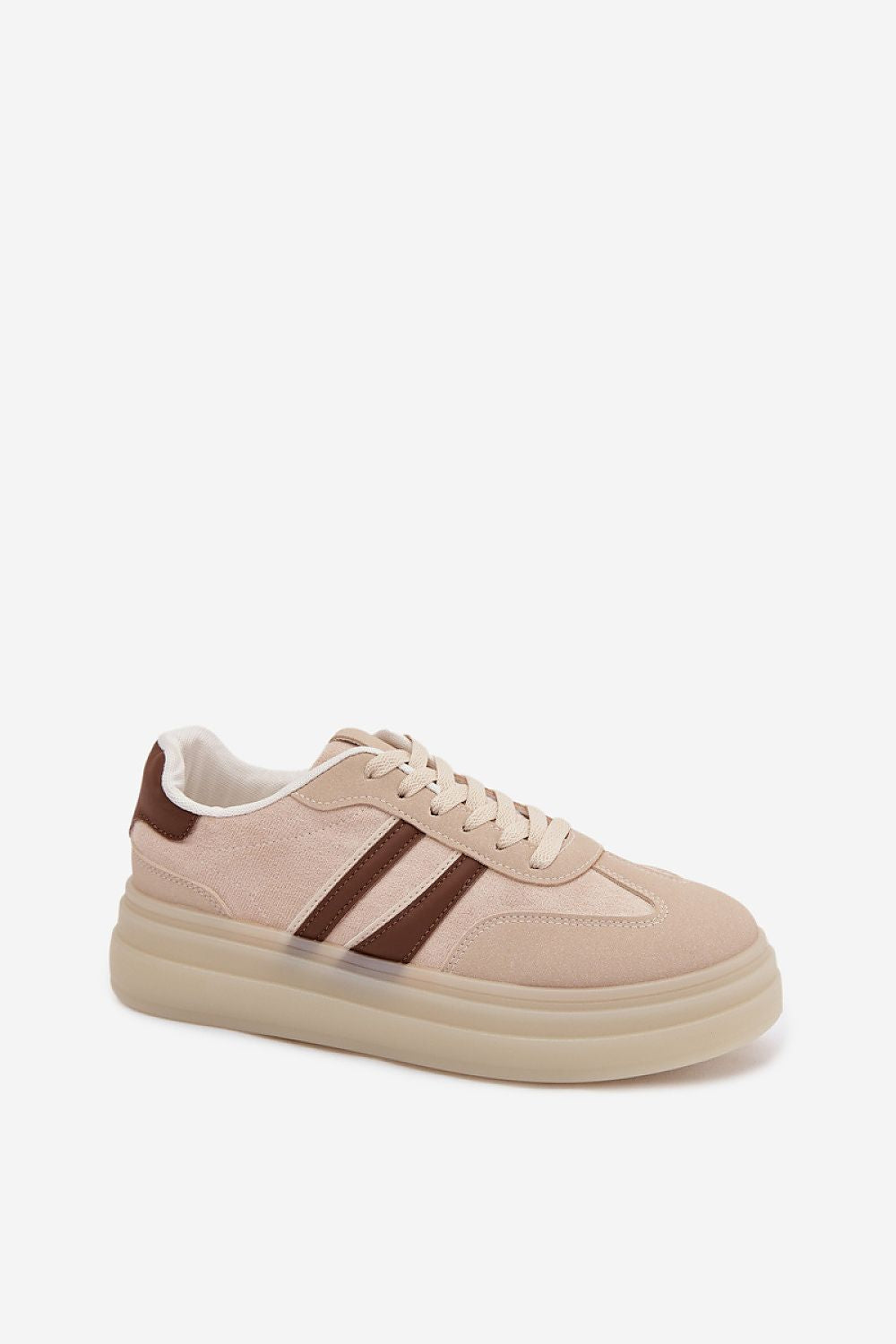   Buty Sportowe Model Galleria A021 Beige - Step in style 