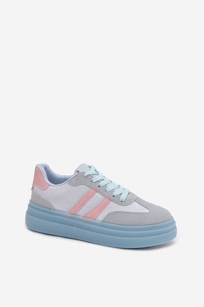   Buty Sportowe Model Galleria A021 Blue - Step in style 
