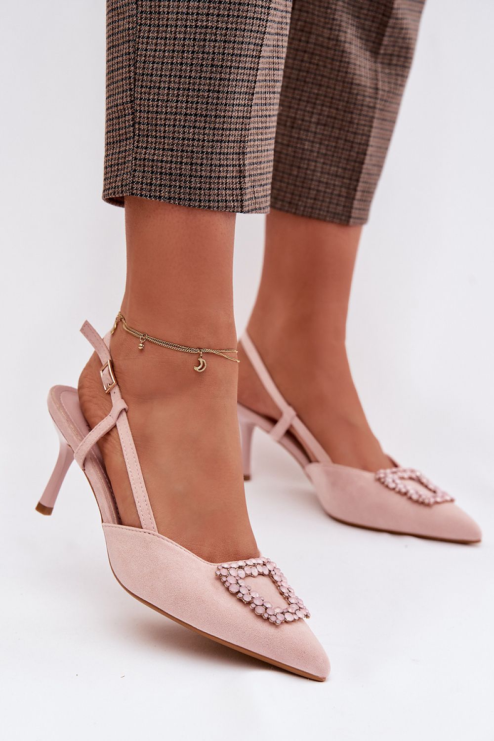 Sandały Model Ismeria G495 Pink - Step in style 