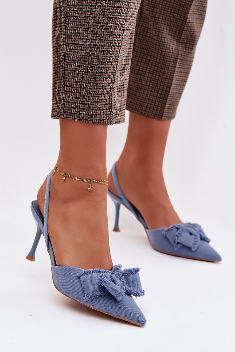  Sandały Model Hestia 100-479 Blue - Step in style 