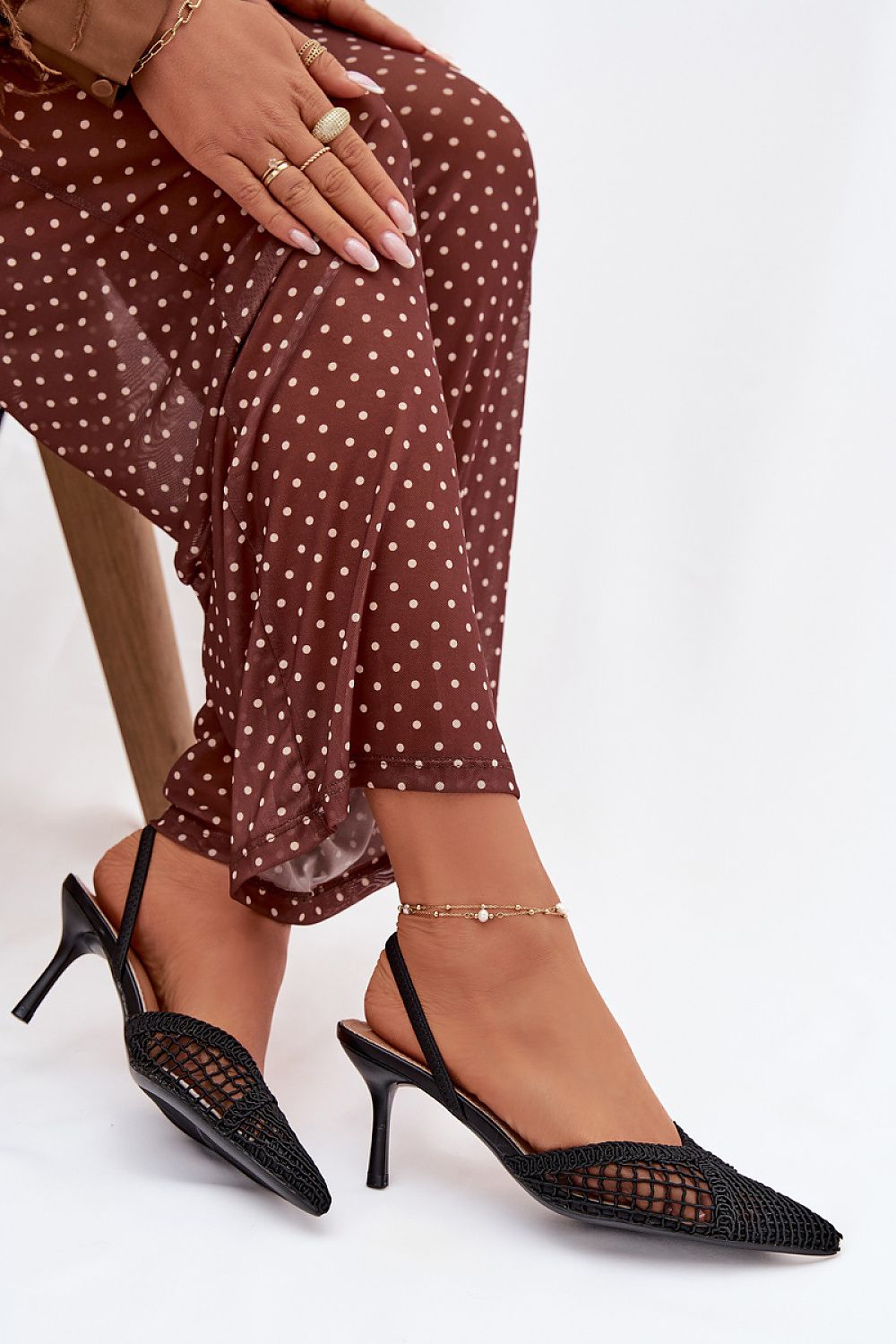  Sandały Model Hanelis G493 Black - Step in style 