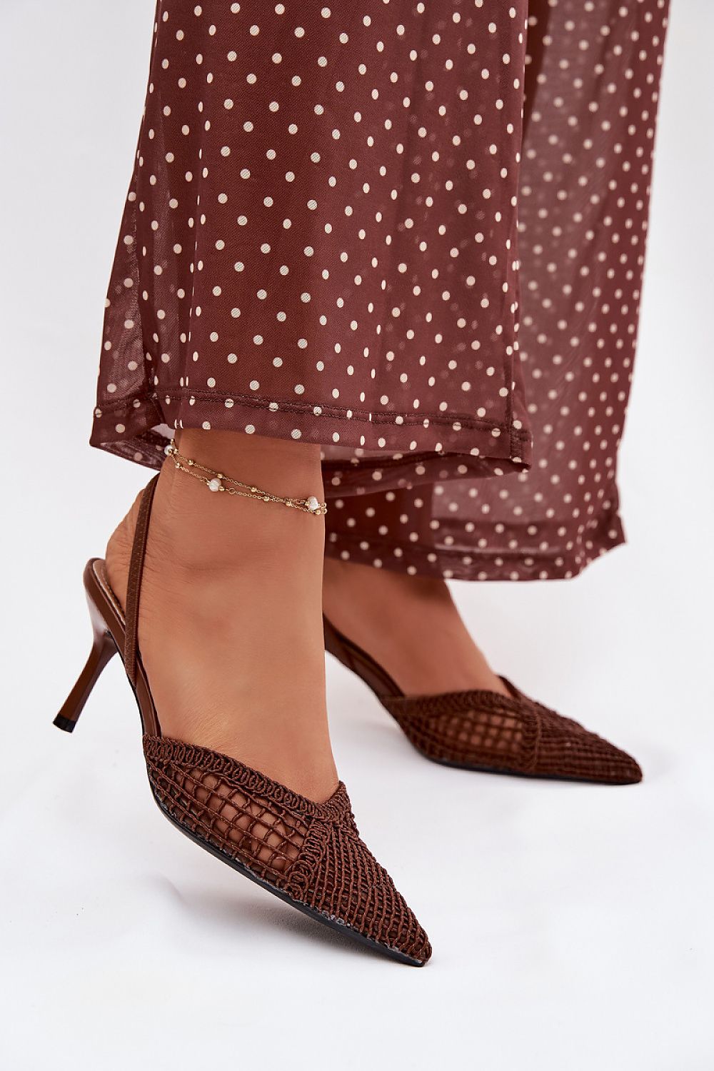  Sandały Model Hanelis G493 Brown - Step in style 