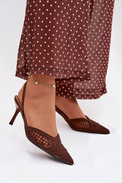  Sandały Model Hanelis G493 Brown - Step in style 