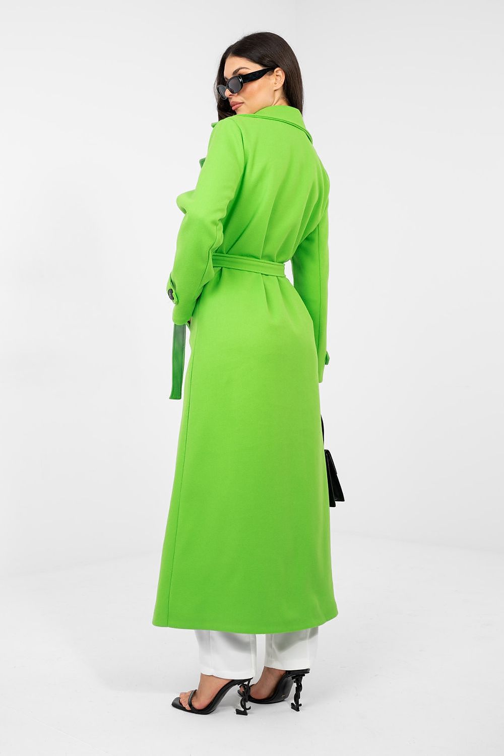   Płaszcz Damski Model IT-PL-97035.16 Fluo Green - Factory Price 