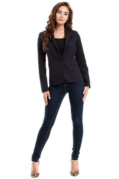   Żakiet Model MOE243 Black - Moe 