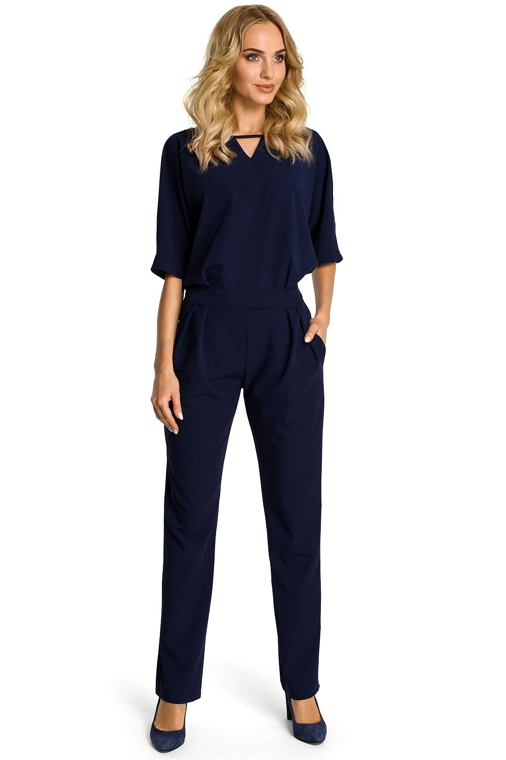   Kombinezon Damski Model MOE334 Navy - Moe 
