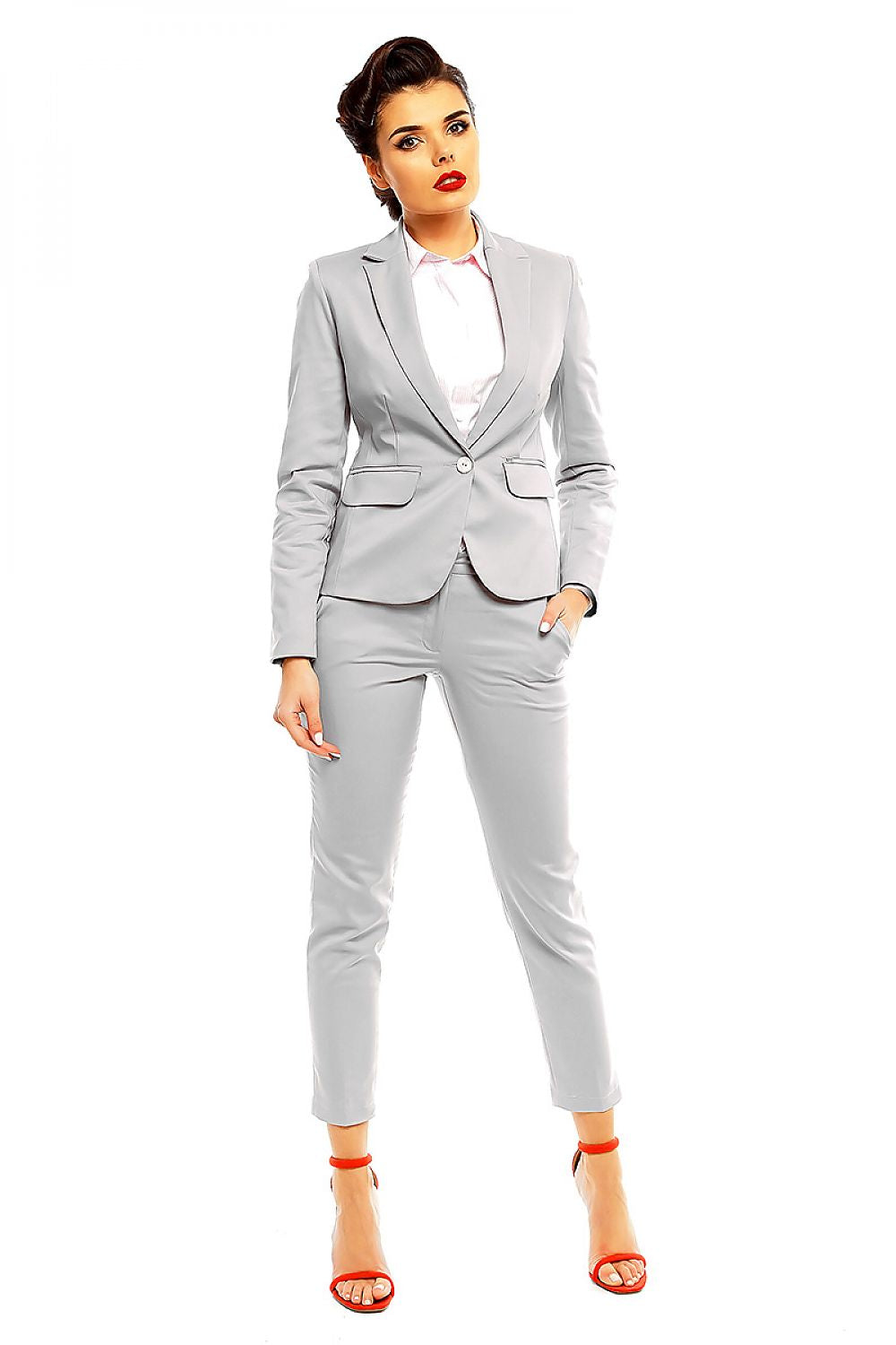   Żakiet Model 03 Grey - Cabba 