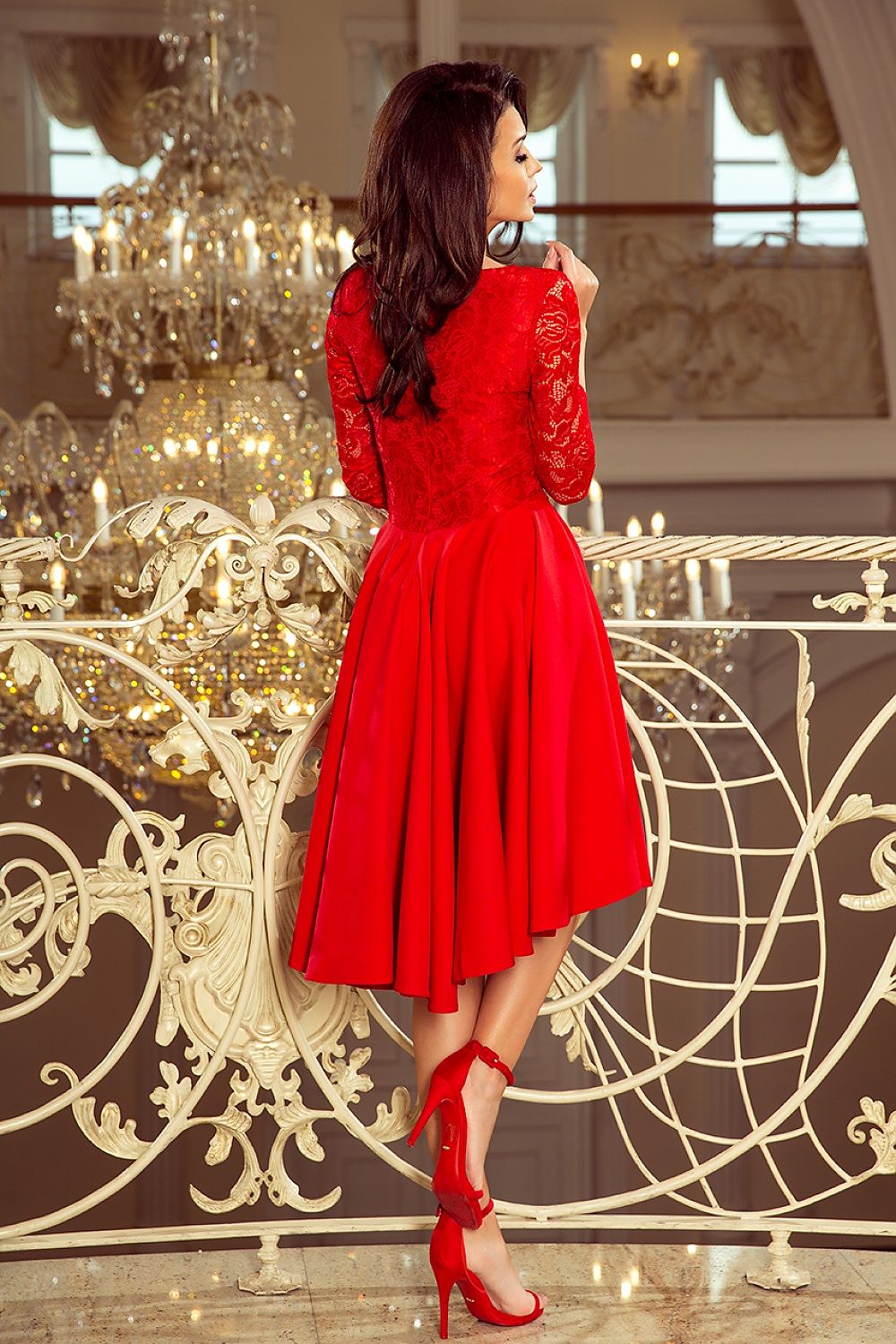  Sukienka Model Nicolle 210-6 Red - Numoco 