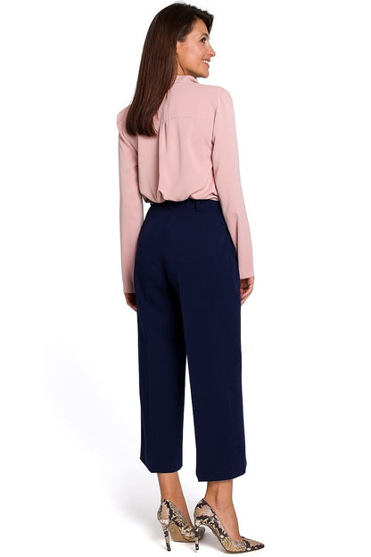  Spodnie Damskie Model S139 Navy - Stylove 