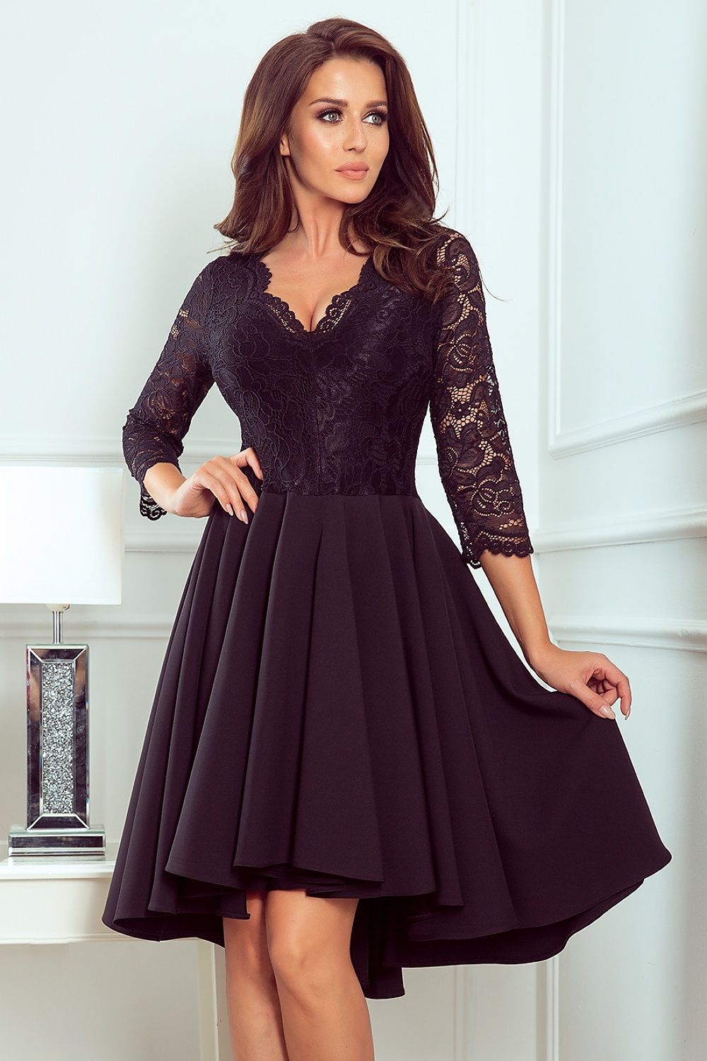  Sukienka Model Nicolle 210-10 Black - Numoco 