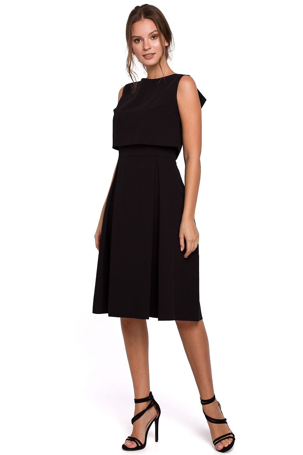  Sukienka Model K005 Black - Makover 