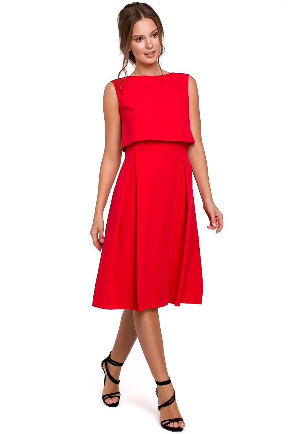  Sukienka Model K005 Red - Makover 