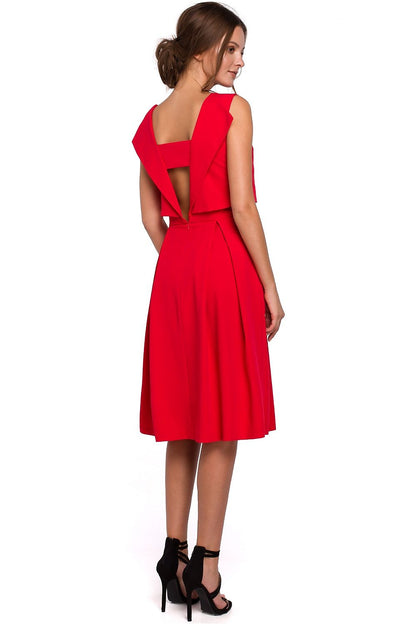  Sukienka Model K005 Red - Makover 