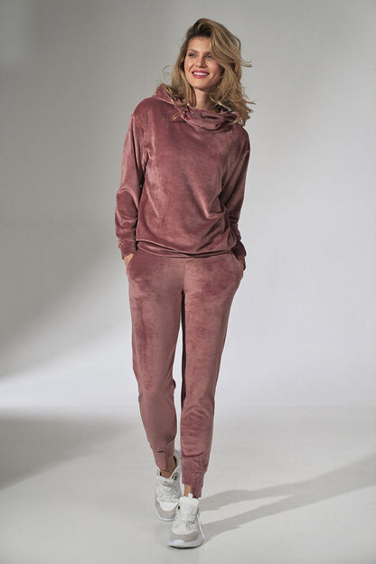   Spodnie Dresowe Model M746 Pink - Figl 