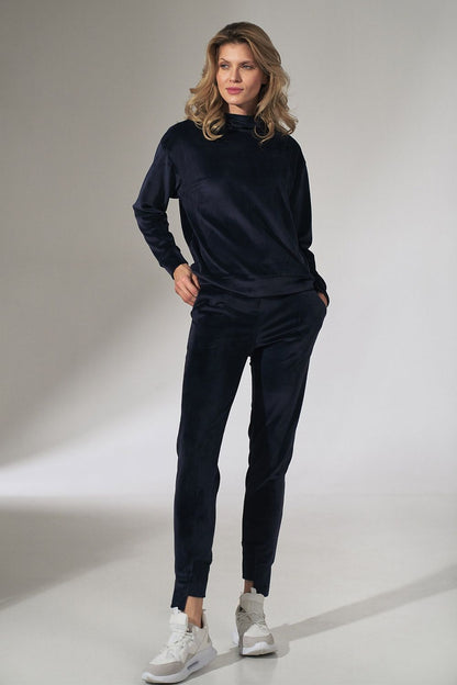   Spodnie Dresowe Model M746 Navy - Figl 