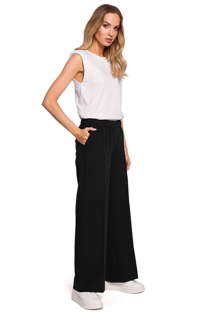   Spodnie Damskie Model MOE570 Black - Moe 