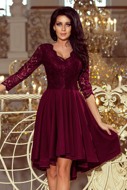  Sukienka Model Nicolle 210-13 Śliwka - Numoco 