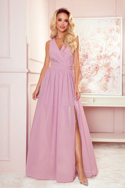  Sukienka Model Justine 362-3 Powder Pink - Numoco 