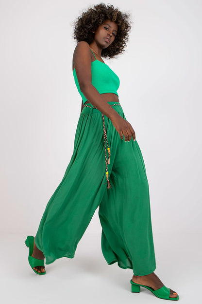  Spodnie Damskie Model TW-SP-BI-81733.14 Green - Och Bella 