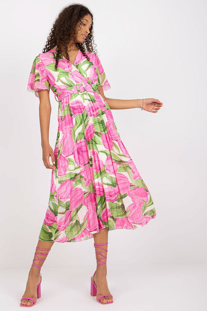  Sukienka Model DHJ-SK-11331-2.32 Pink - Italy Moda 