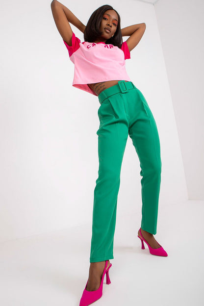  Spodnie Damskie Model DHJ-SP-12787.21X Light Green - Italy Moda 