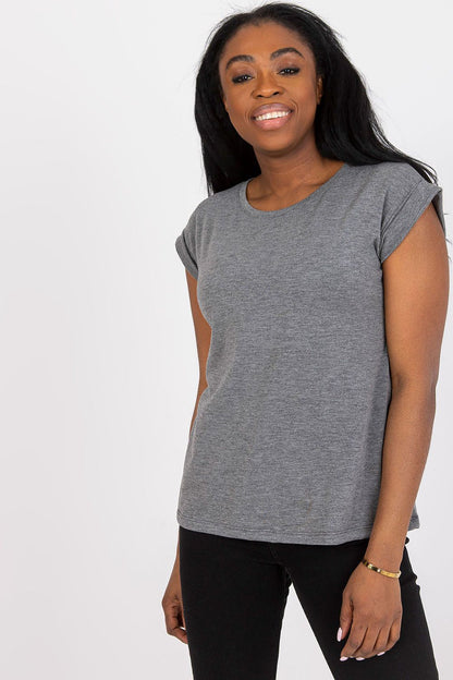   T-shirt Damski Model RV-TS-4833.45P Dark Grey - BFG 