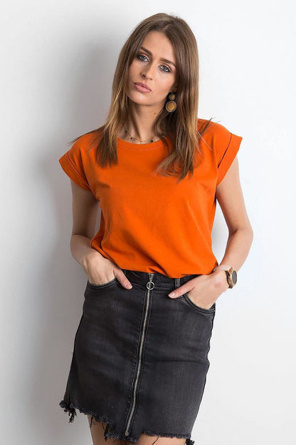   T-shirt Damski Model RV-TS-4833.93P Dark Orange - BFG 