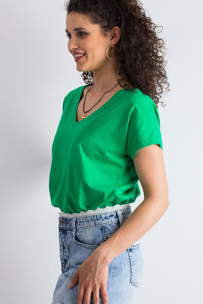   T-shirt Damski Model RV-TS-4832.24P Green - BFG 