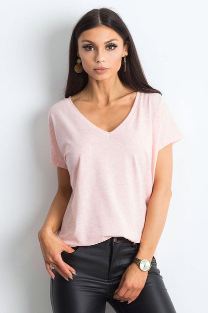   T-shirt Damski Model RV-TS-4832.02P Light Pink - BFG 