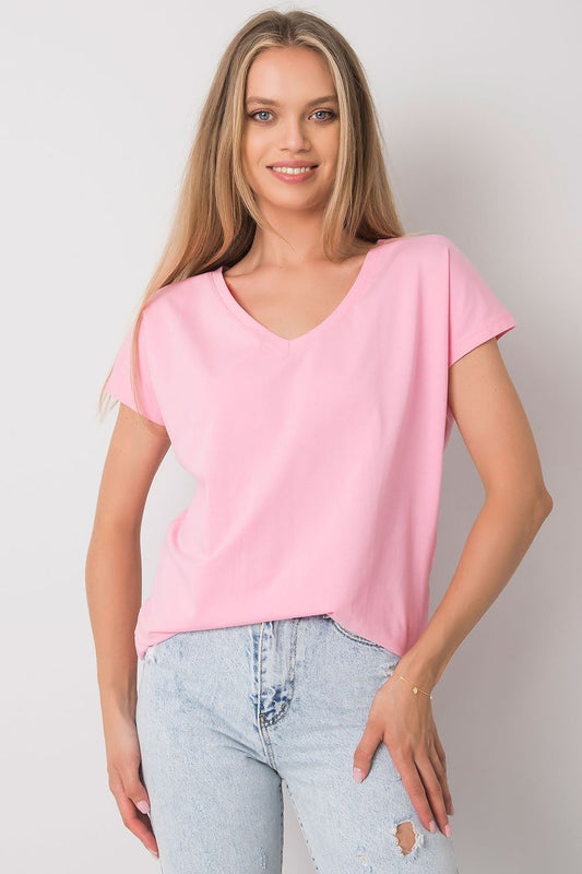   T-shirt Damski Model RV-TS-4832.02P Pink - BFG 