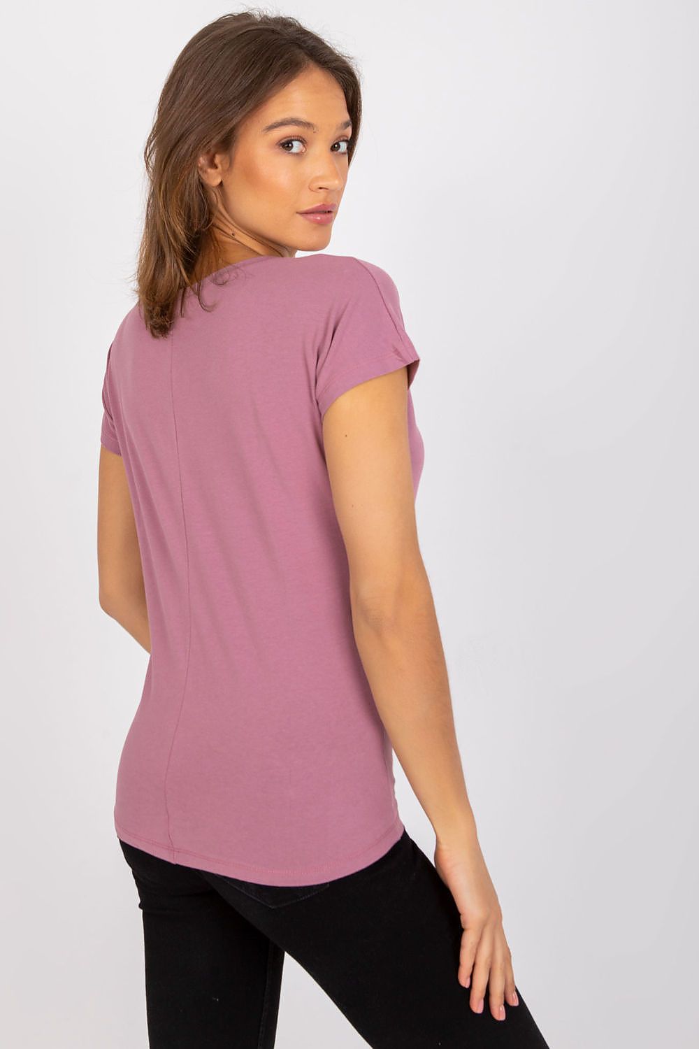   T-shirt Damski Model RV-TS-4832.19P Dark Pink - BFG 