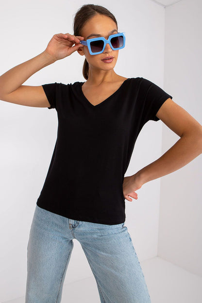   T-shirt Damski Model RV-TS-4832.12P Black - BFG 