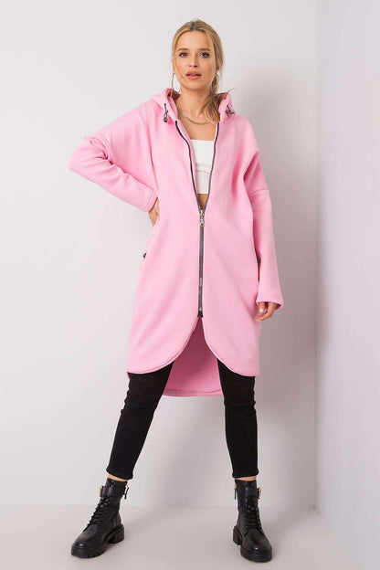   Bluza Damska Model RV-BL-4858-1.99P Pink - Rue Paris 