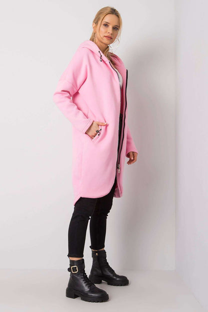   Bluza Damska Model RV-BL-4858-1.99P Pink - Rue Paris 