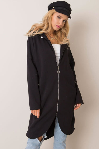   Bluza Damska Model RV-BL-4858-1.99P Black - Rue Paris 