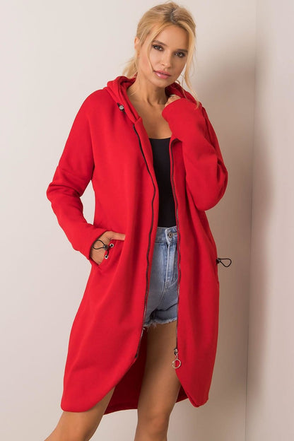   Bluza Damska Model RV-BL-4858-1.99P Red - Rue Paris 